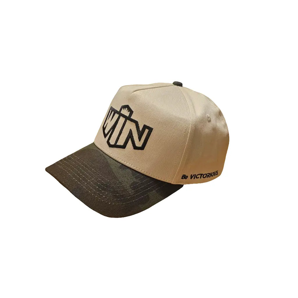 Win Baseball Hat- Camo WIN