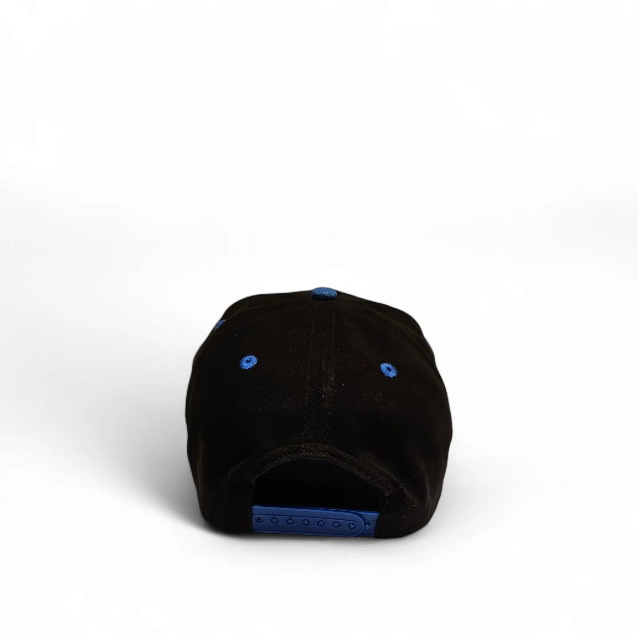 Win Baseball Hat - Black and Blue WIN
