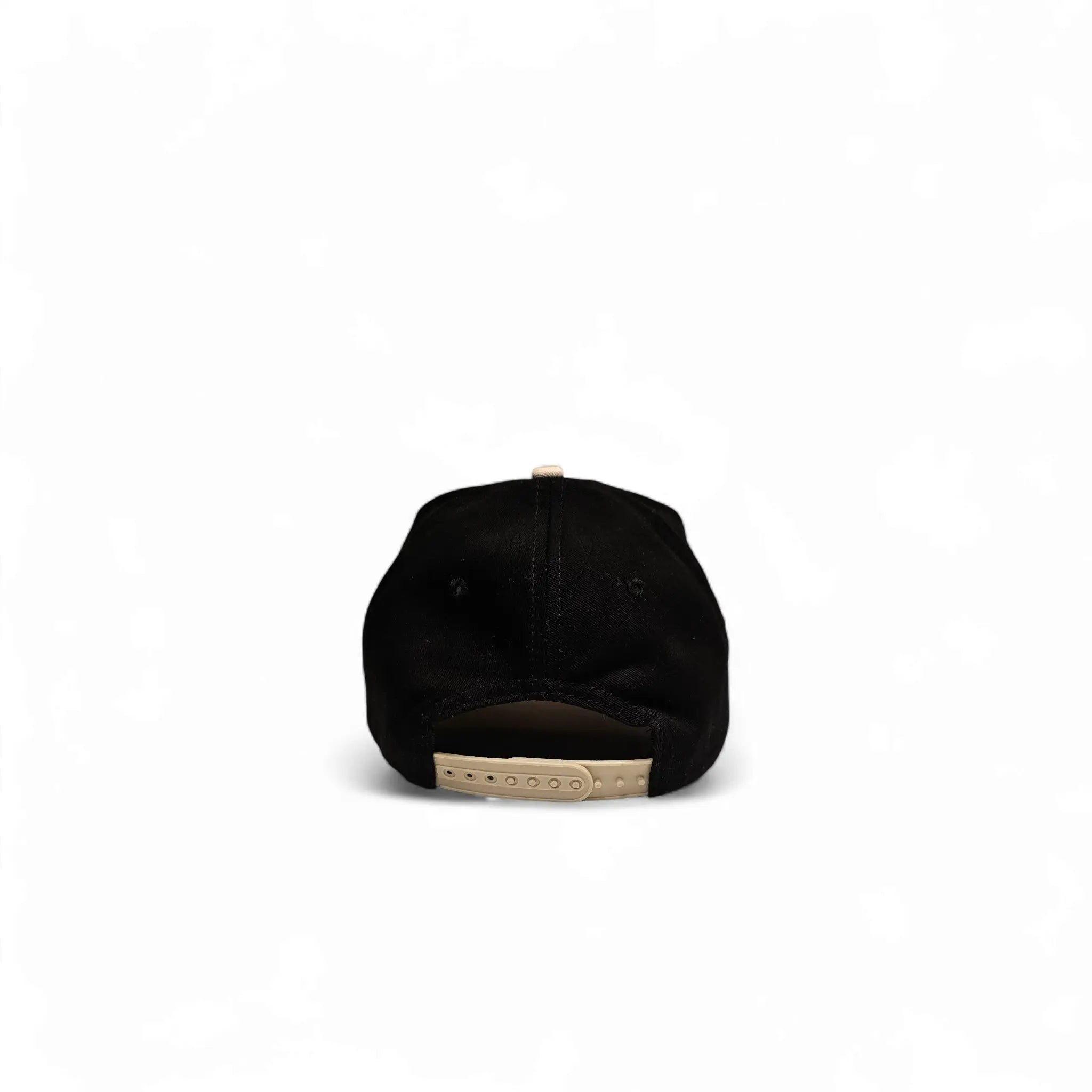 WIN Baseball Hat - Black and Cream WIN