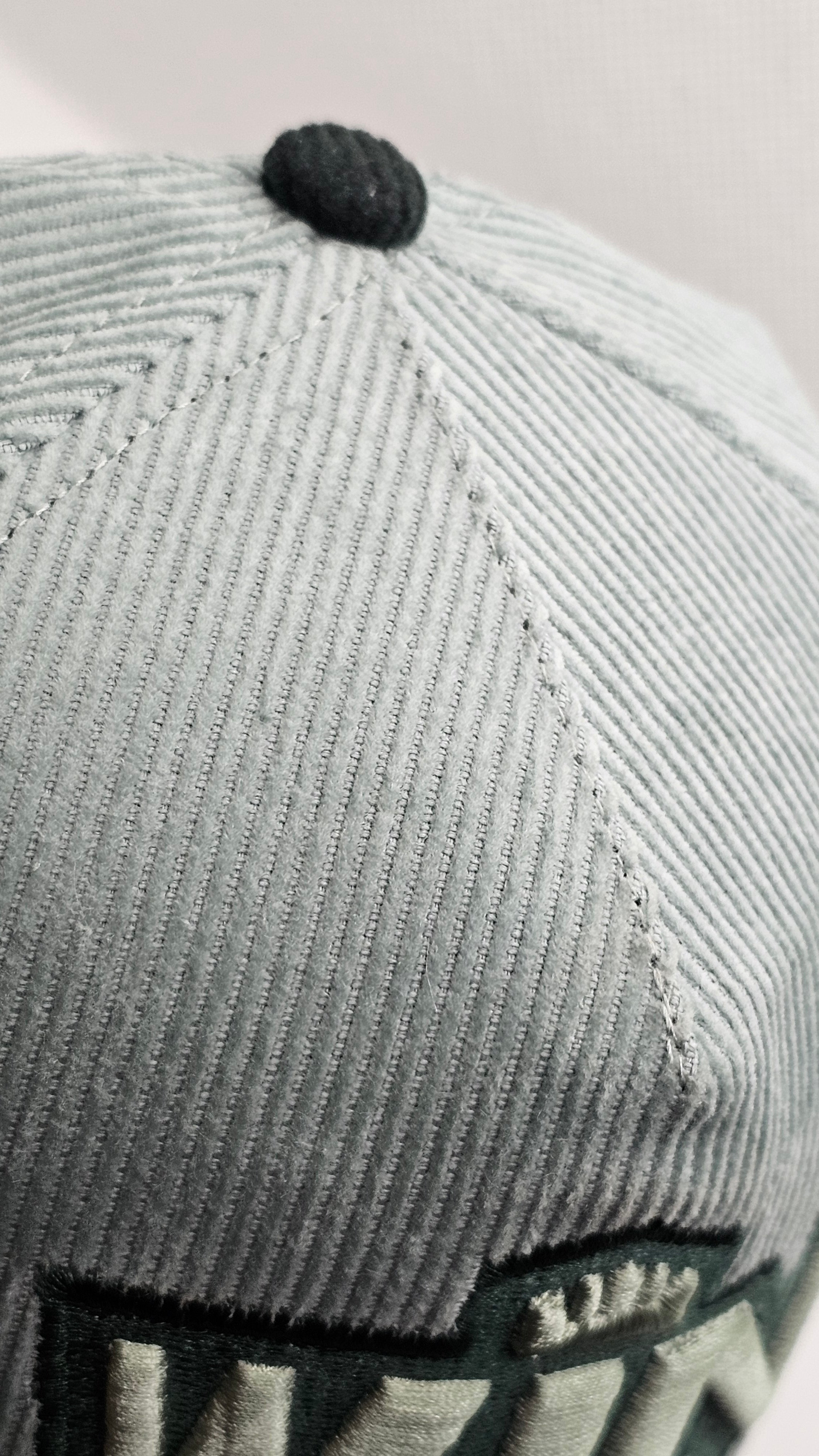 Win green baseball hat