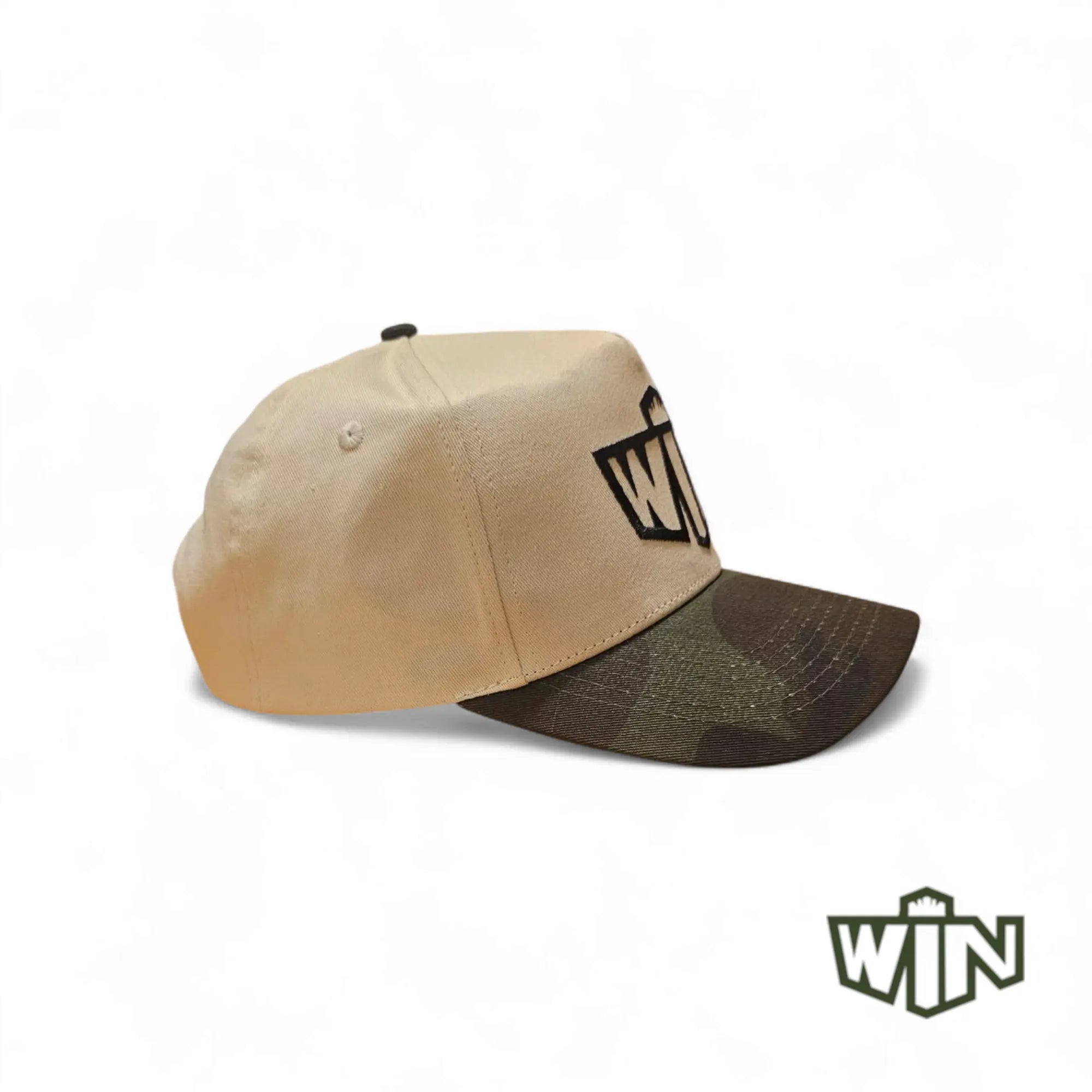 Win Baseball Hat- Camo WIN