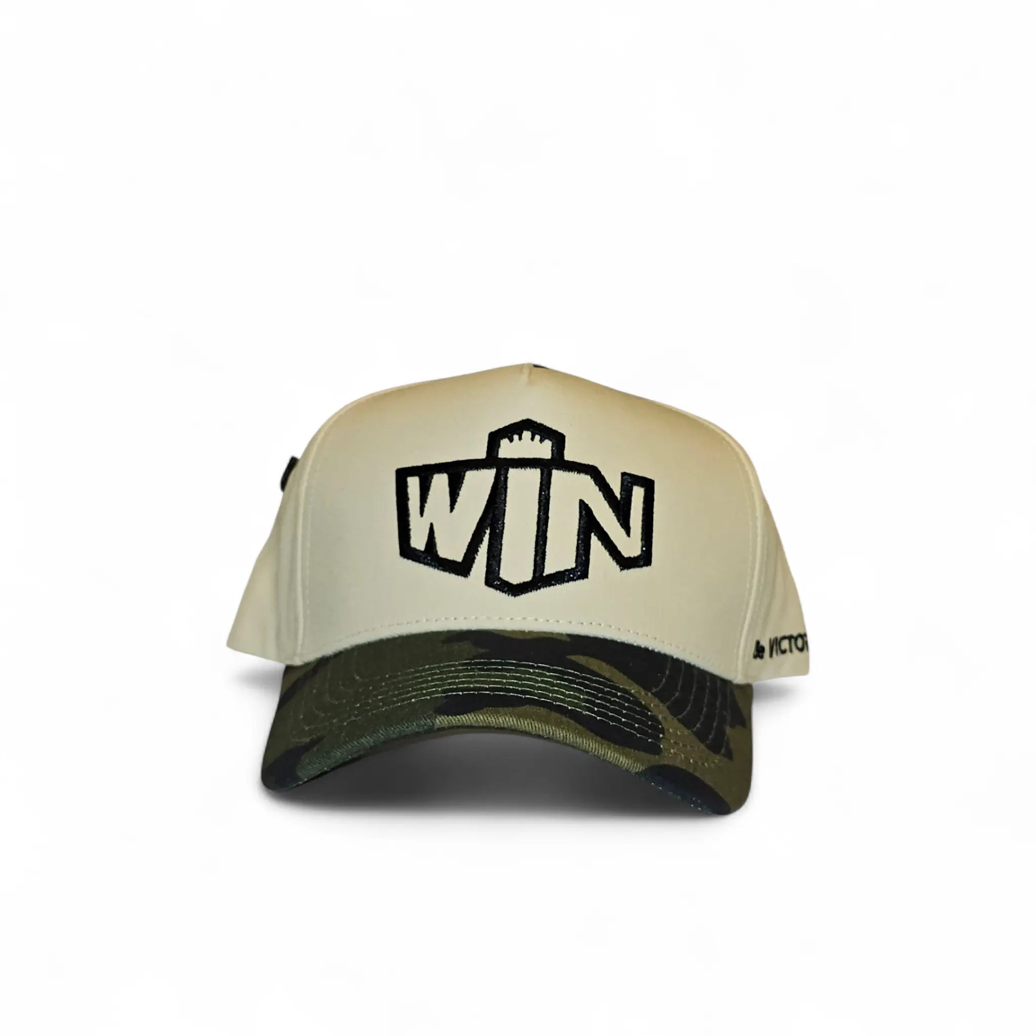 Win Baseball Hat- Camo